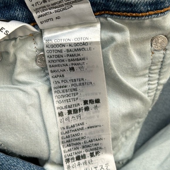 Levi’s Wedgie Straight Jeans Size 28 - Picture 10 of 13